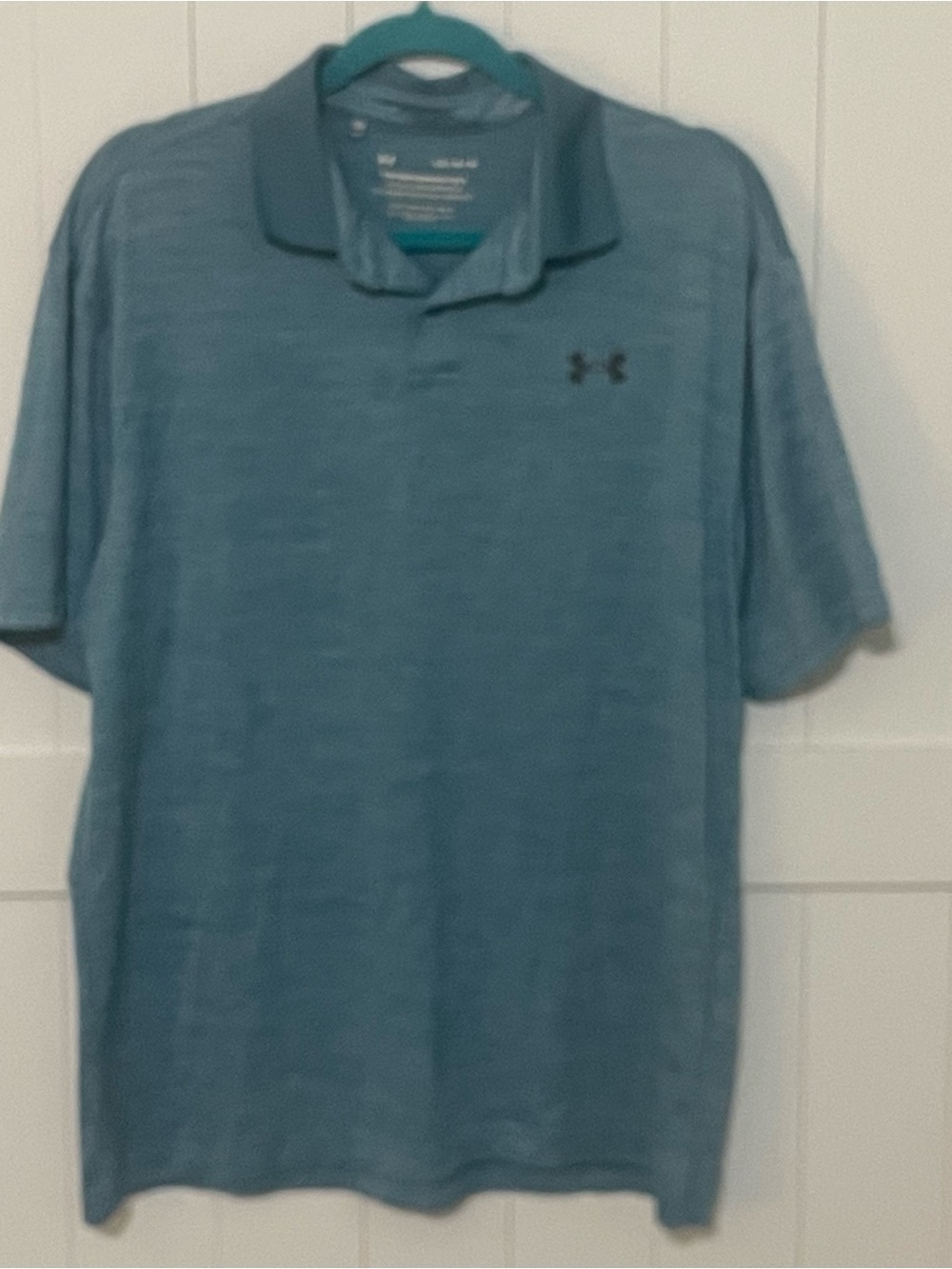 Under Armour Teal Polo Shirt
